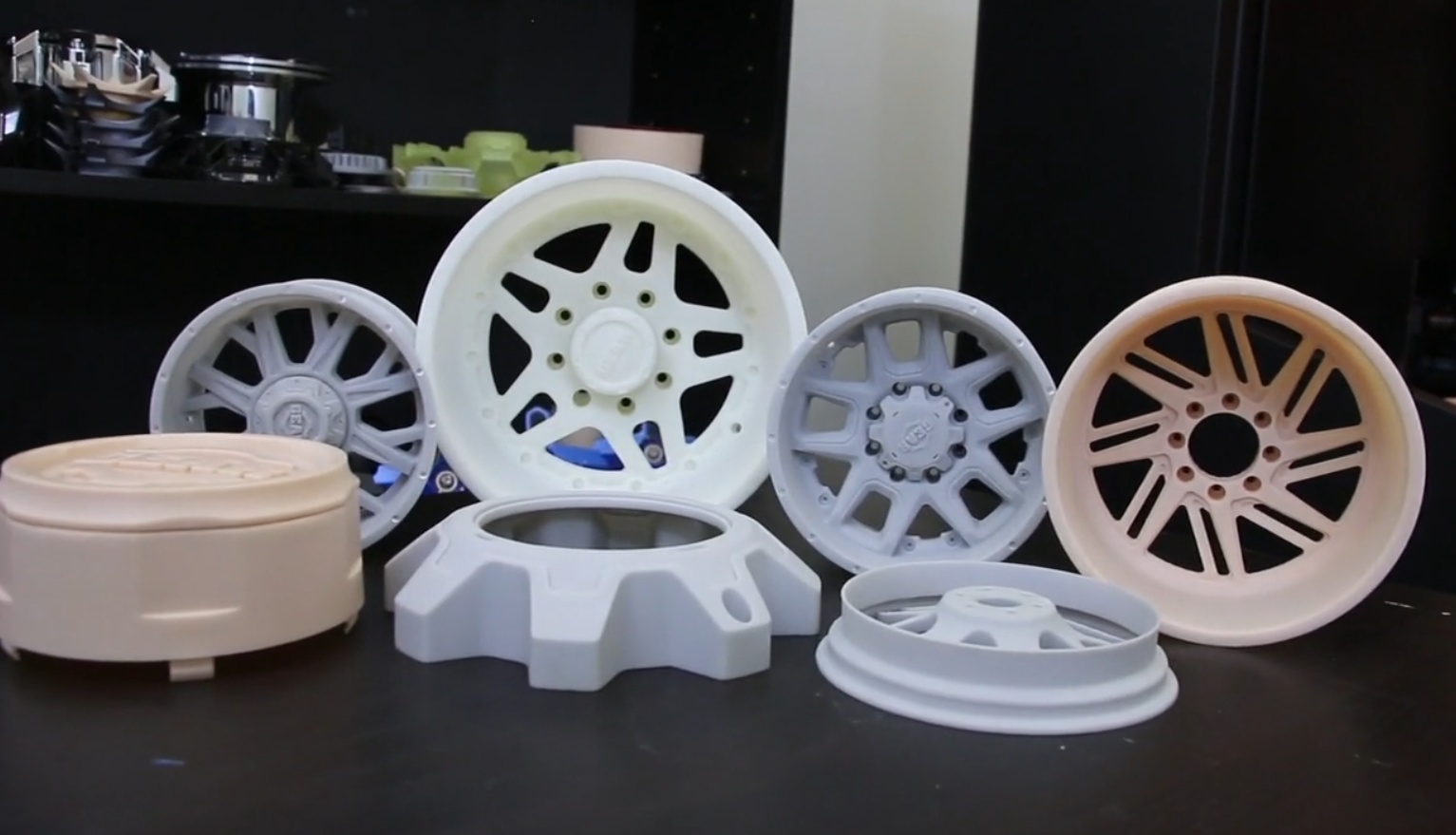 Design Infini - 3D打印汽车轮毂原型